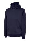 UC503 Children's Hooded Sweatshirt Navy colour image